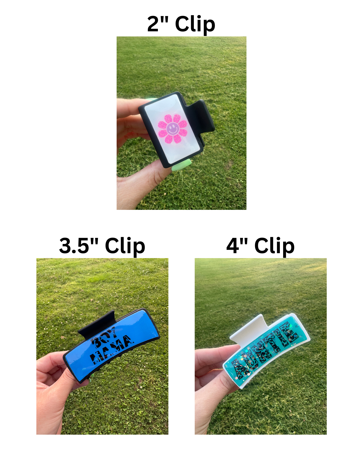Customized Claw Clips