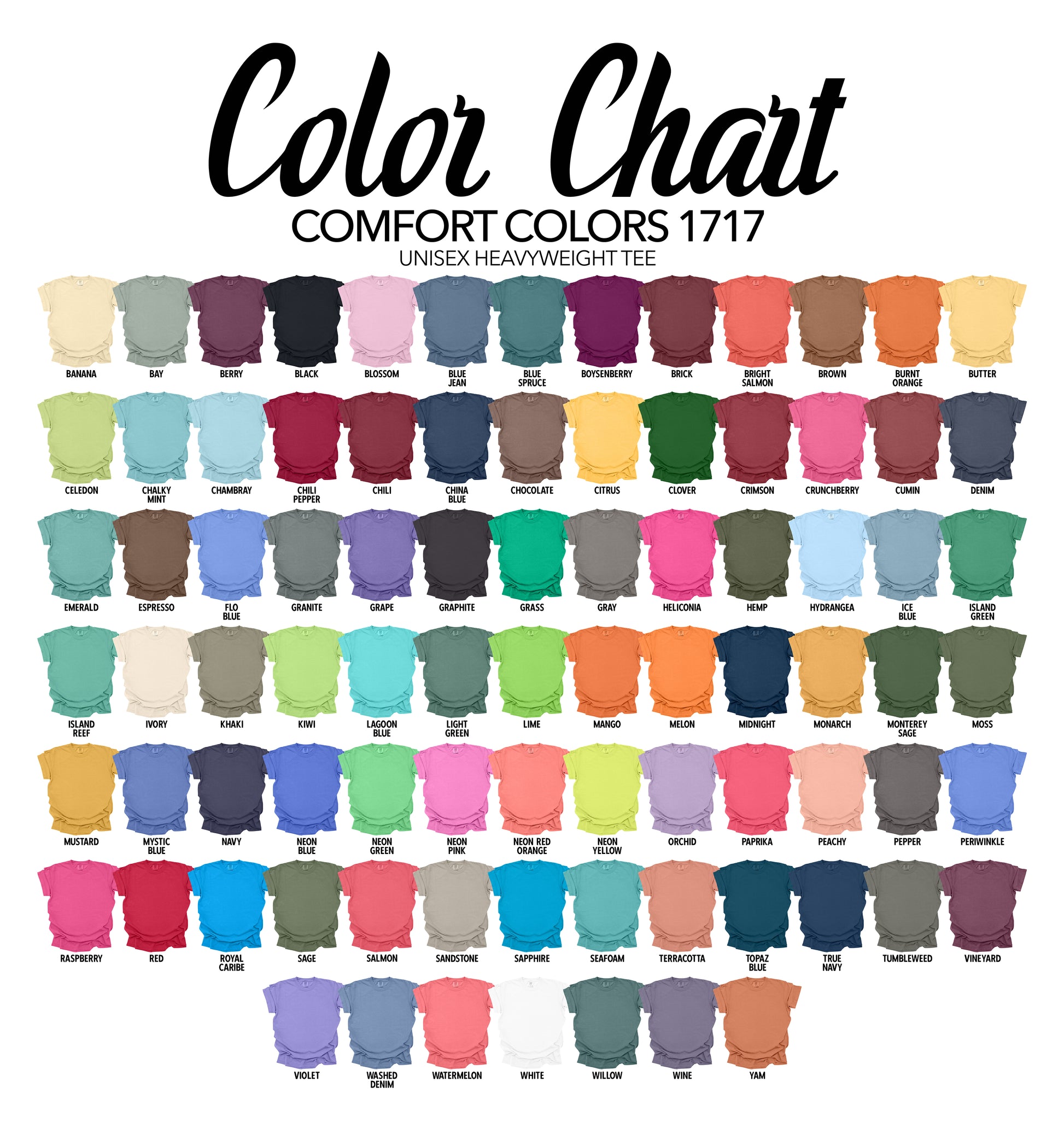 Comfort Colors Apparel